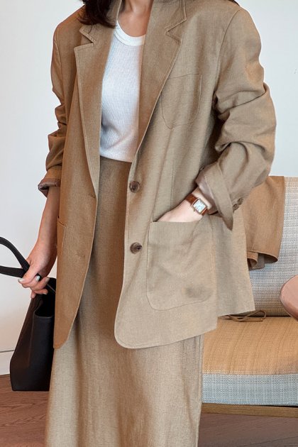 Simer Linen Jacket Simer Linen Jacket
