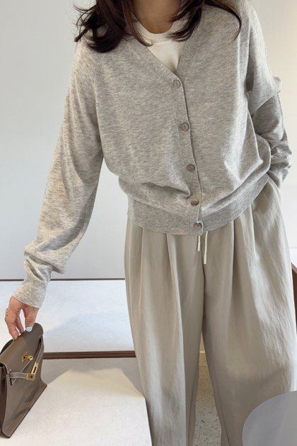Demand Button Cardigan
