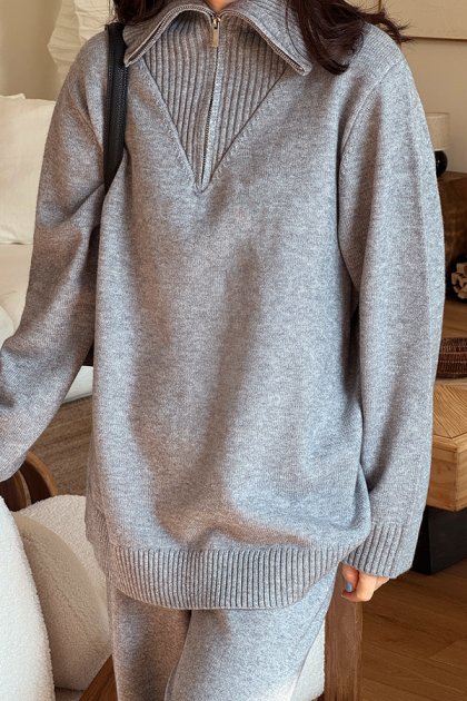 Reverie half-zip knit Reverie half-zip knit