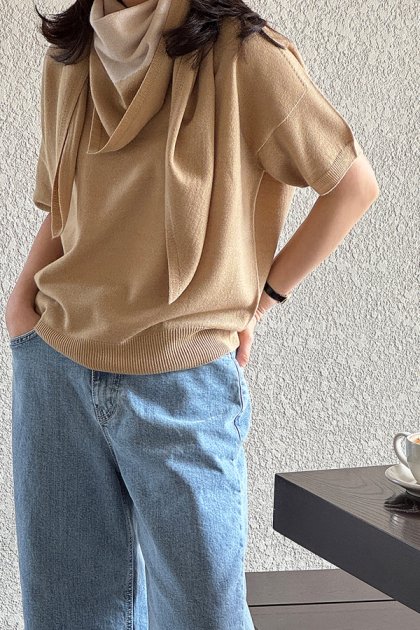 Lides short-sleeve knit Lides short-sleeve knit