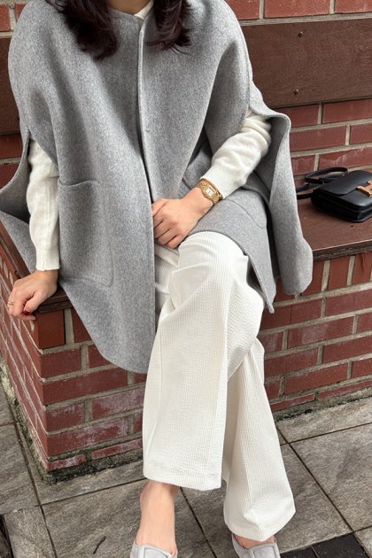holic 4947 corduroy wide pants