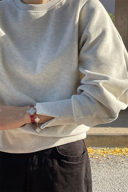 Comp fleece man-to-man