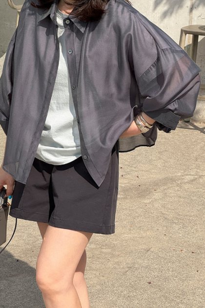 Muel Crop Shirt Muel Crop Shirt