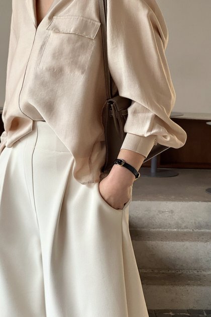 holic 5083 banding pintuck slacks holic 5083 banding pintuck slacks