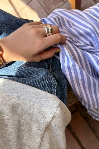 Elle silver ring Elle silver ring