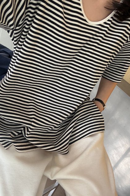 Swiss Striped T-shirt Swiss Striped T-shirt