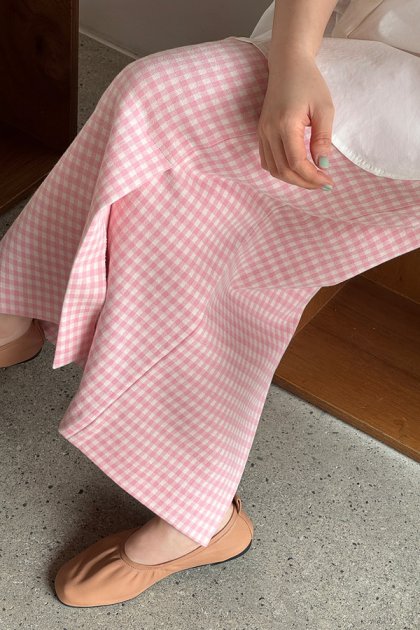 Lucen check skirt Lucen check skirt