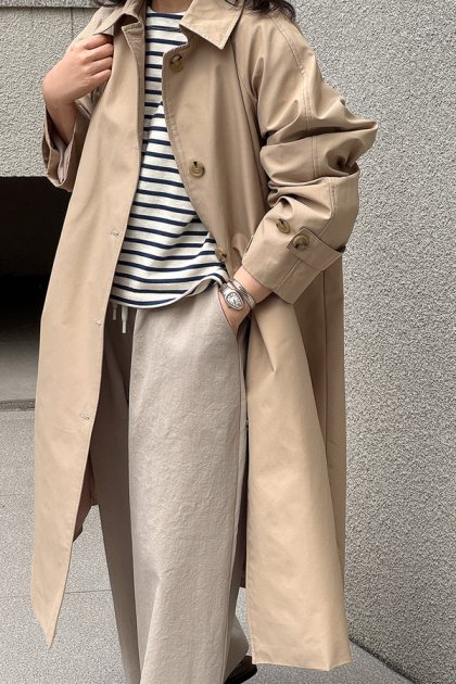 Slid trench coat Slid trench coat