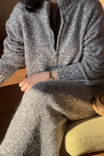 Bakina zip-up knit Bakina zip-up knit