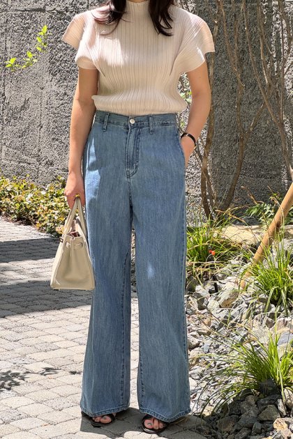 [made] HL wide summer denim [NO.638]