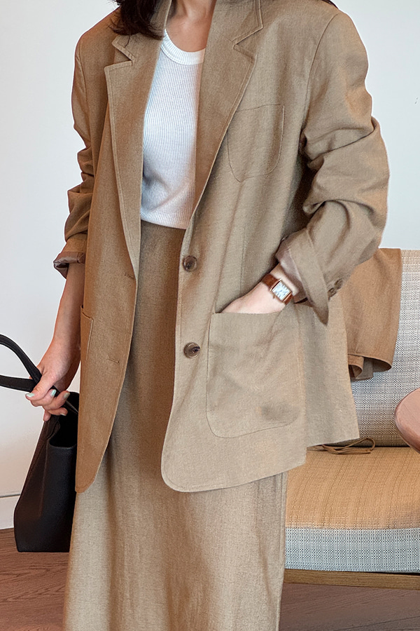 Simer Linen Jacket Simer Linen Jacket