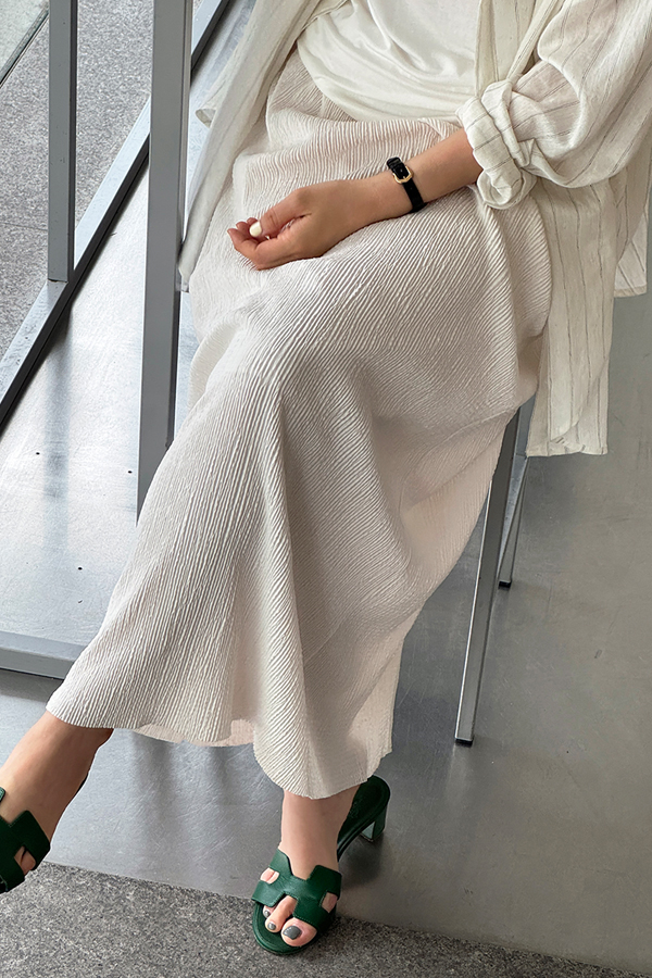Graphy pleate skirt Graphy pleate skirt