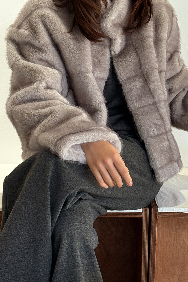 Front fur jacket Front fur jacket