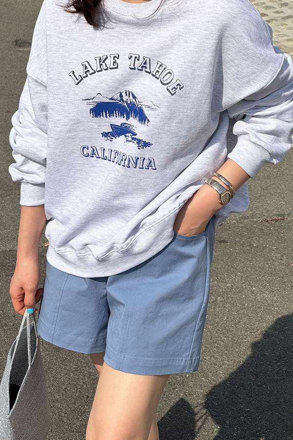 Poplin Loose Sweatshirt Poplin Loose Sweatshirt