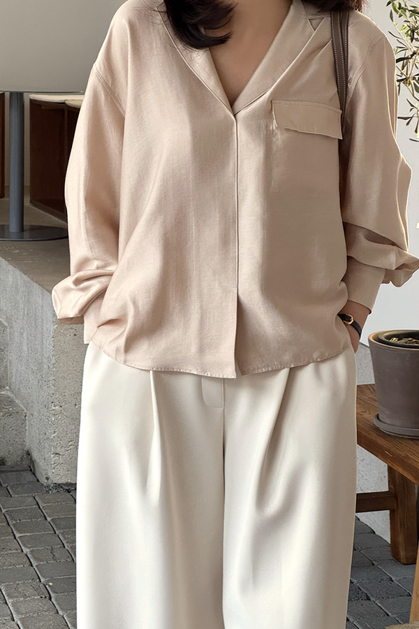 Karen Pocket Blouse Karen Pocket Blouse