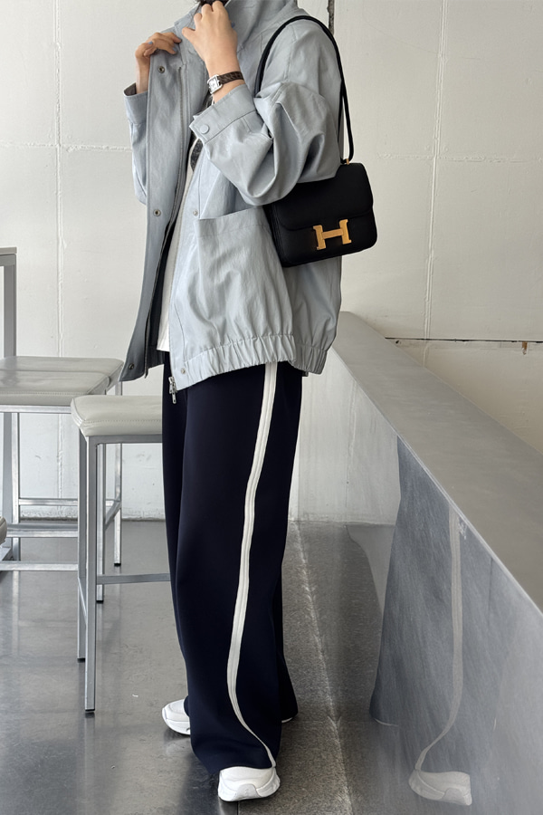 holic 5052 two-tone wide pants holic 5052 two-tone wide pants