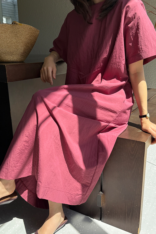 Sheer short-sleeve dress Sheer short-sleeve dress