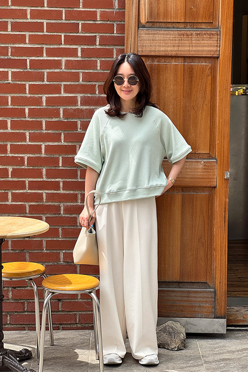 holic 5147 Elastic Waist Wide Pants holic 5147 Elastic Waist Wide Pants