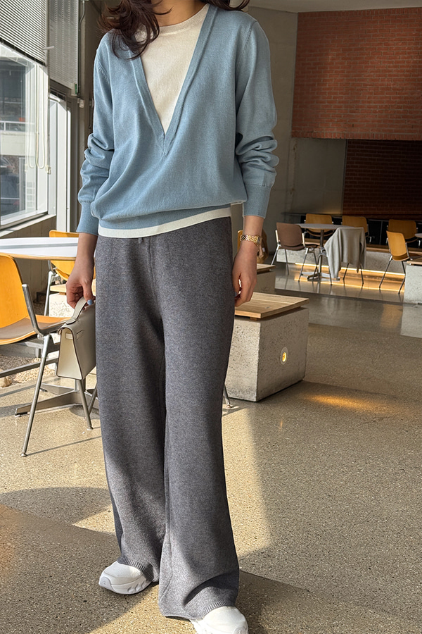 holic 5054 knit long pants holic 5054 knit long pants