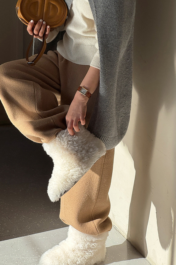 Lafer bouclé boots Lafer bouclé boots