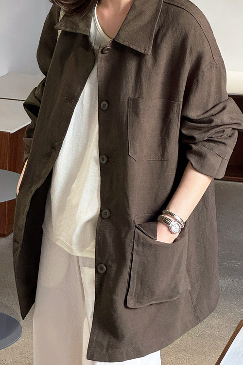Refine Linen Jacket Refine Linen Jacket