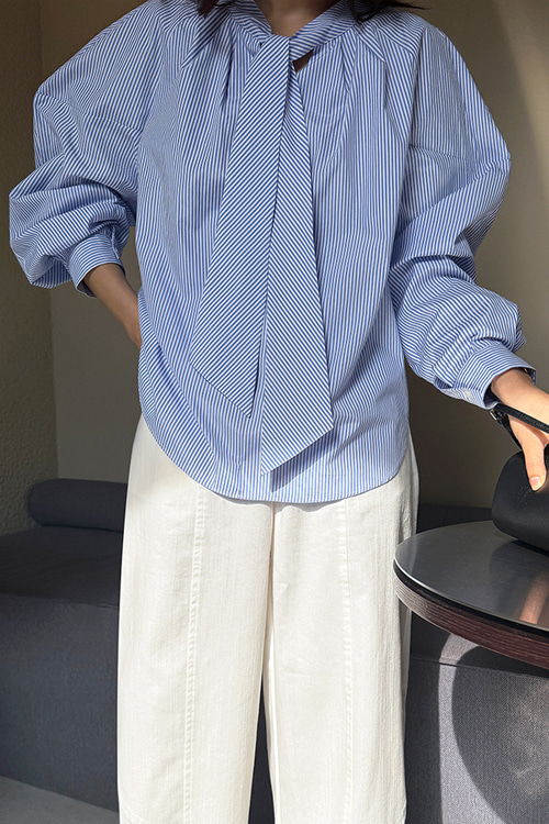Calin Tie Blouse Calin Tie Blouse
