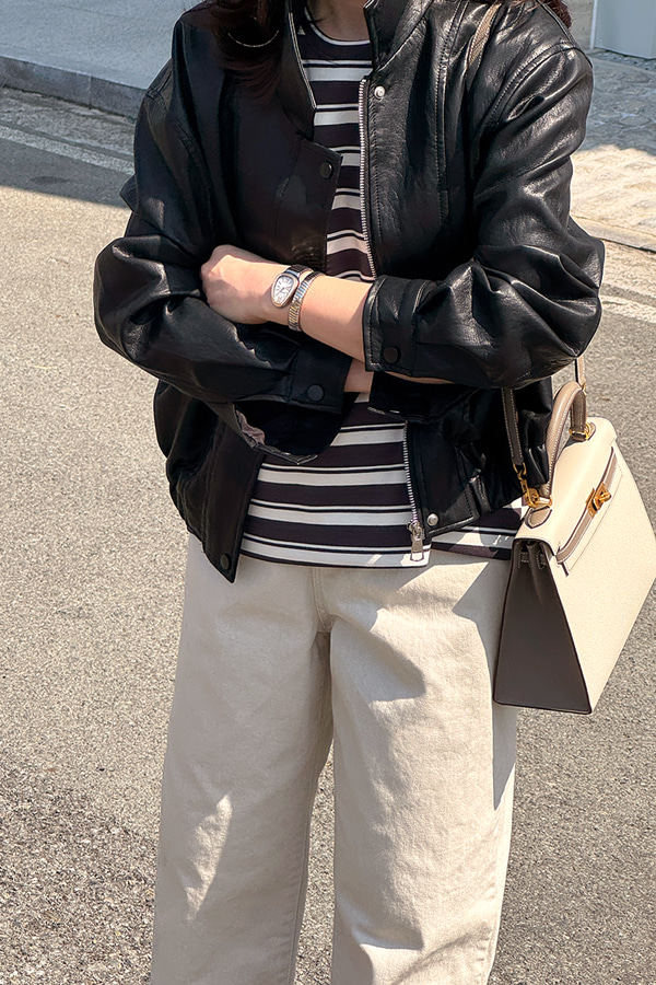 Verot leather jumper Verot leather jumper
